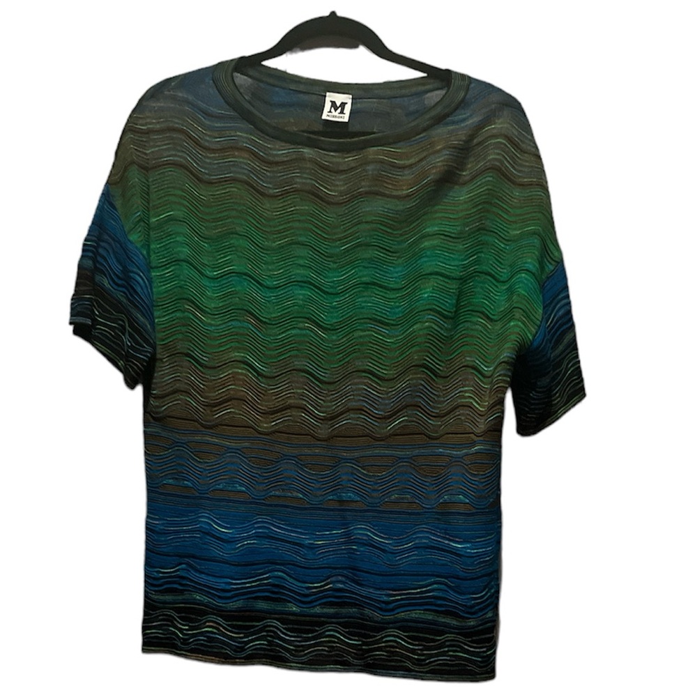 MISSONI boxy short sleeve shirt - Picture 2 of 4